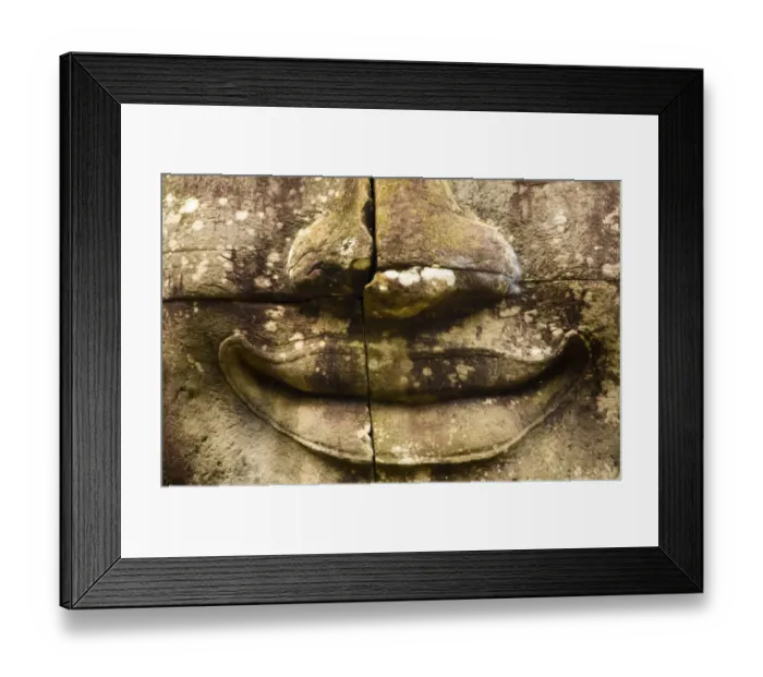 Framed Print : Cambodia, Angkor Thom, Bayon