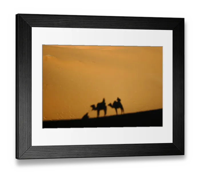 Framed Print : Morocco, Central Morocco, Merzouga