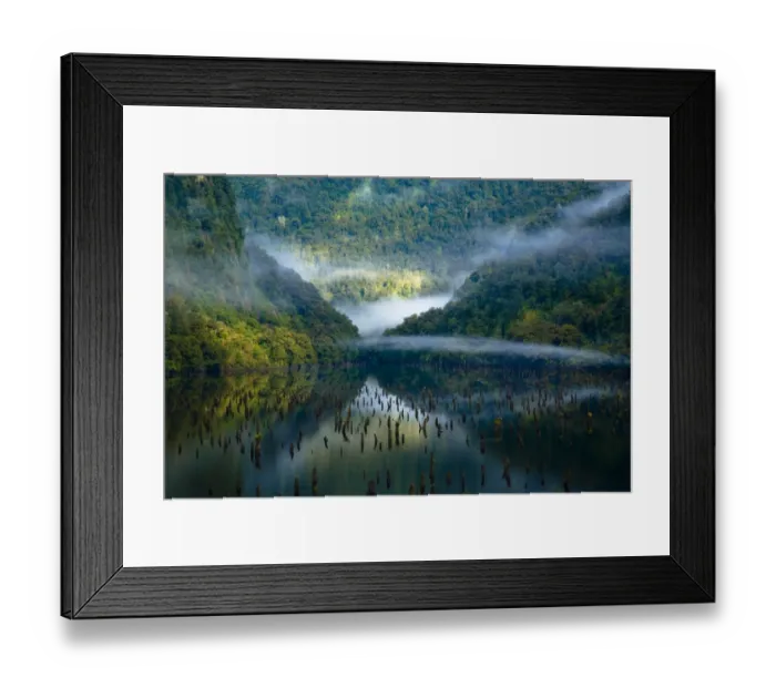 Framed Print : New Zealand, Southland, Fiordland National Park