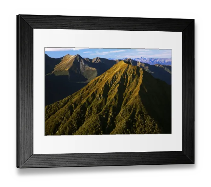 Framed Print : New Zealand, Southland, Fiordland National Park