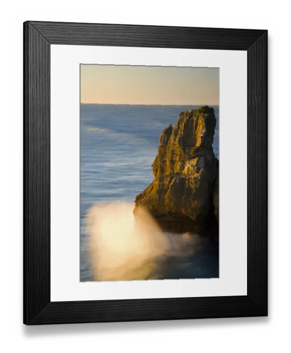 Framed Print : New Zealand, Westland, Punakaiki