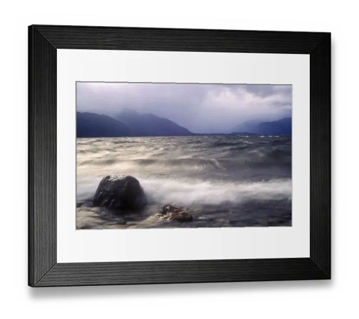 Framed Print : NEW ZEALAND, Southland, Lake Te Anau