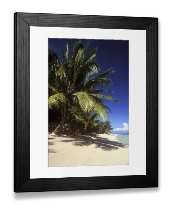 Framed Print : INDEPENDENT SAMOA, Savai I, Manase Beach