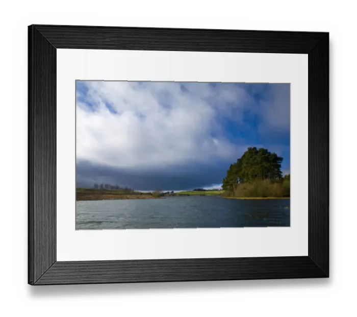 Framed Print : Scotland, Scottish Borders, Lindean Loch Framed Print : Scotland, Scottish Borders, Lindean Loch