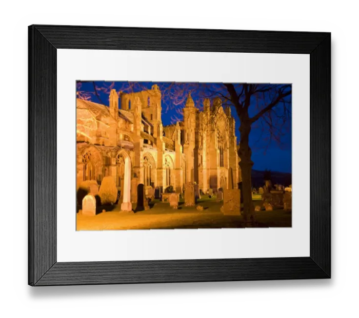 Framed Print : Scotland, Scottish Borders, Melrose