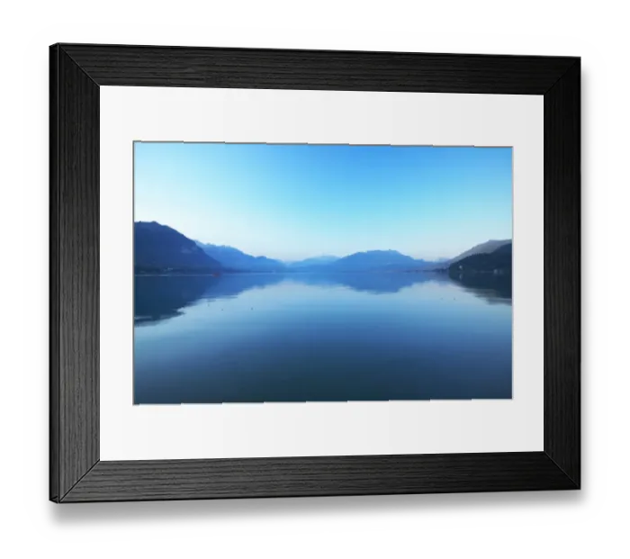 Framed Print : Annecy Dawn