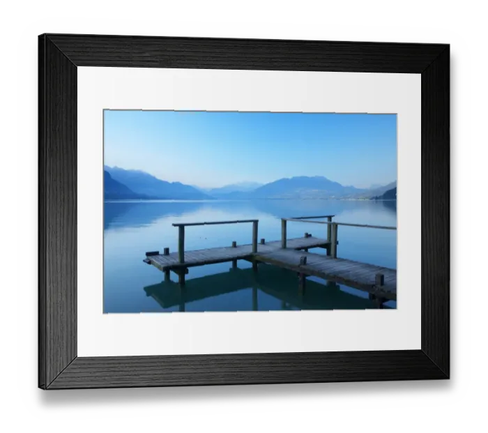 Framed Print : Annecy Dawn