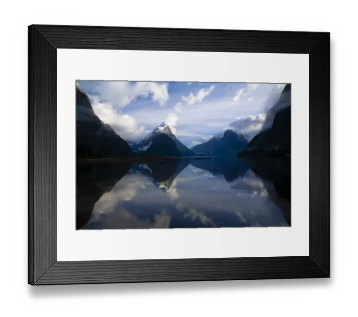 Framed Print : Mitre Peak, Fiordland National Park, New Zealand Framed Print : Mitre Peak, Fiordland National Park, New Zealand