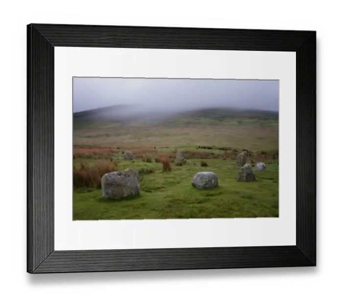 Framed Print : England, Cumbria, Blakeley Rise Stone Circle