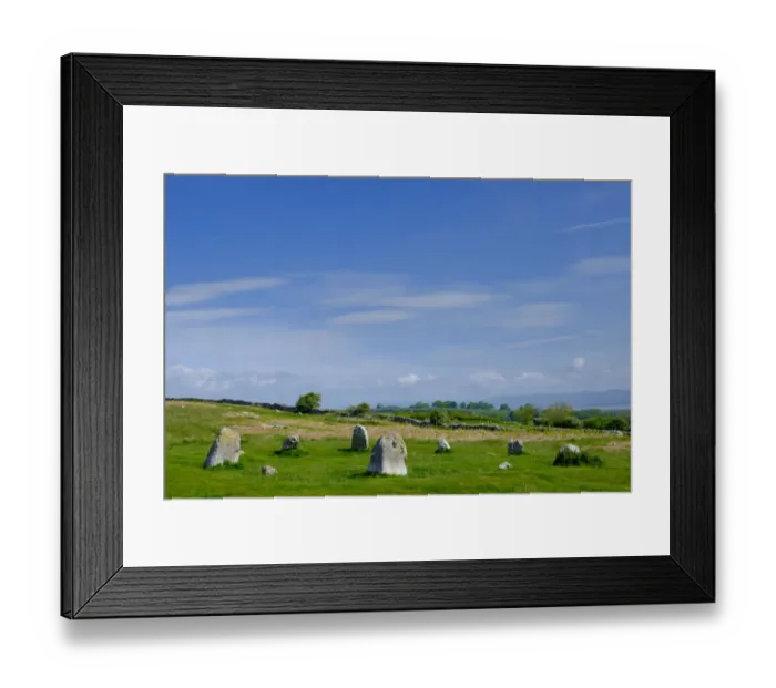 Framed Print : England, Cumbria, Birkrigg Stone Circle
