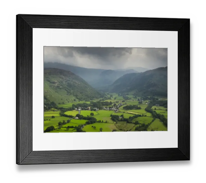 Framed Print : England, Cumbria, Lake District National Park