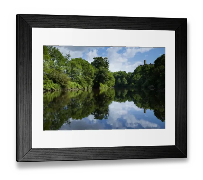Framed Print : England, Northumberland, Warkworth