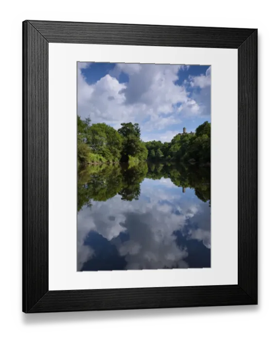 Framed Print : England, Northumberland, Warkworth