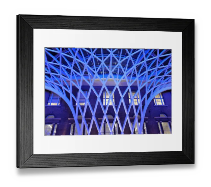 Framed Print : England, Greater London, Kings Cross Station