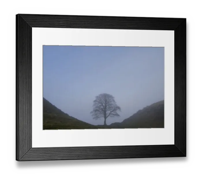 Framed Print : England, Northumberland, Hadrians Wall