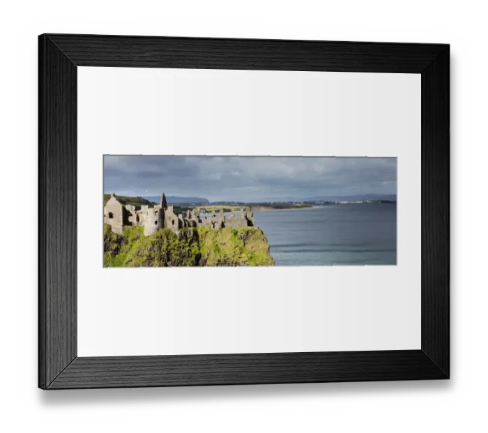 Framed Print : Northern Ireland, Country Antrim, Dunluce Castle