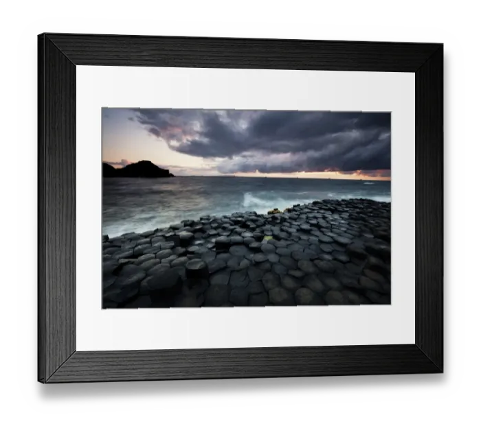 Framed Print : Northern Ireland, Country Antrim, Giants Causeway