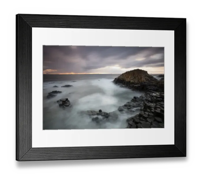 Framed Print : Northern Ireland, Country Antrim, Giants Causeway