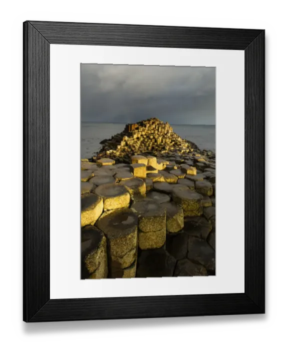 Framed Print : Northern Ireland, Country Antrim, Giants Causeway