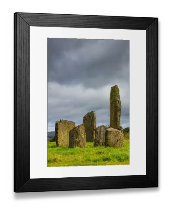 Framed Print : Republic of Ireland, County Cork, Kealkil Stone Circle