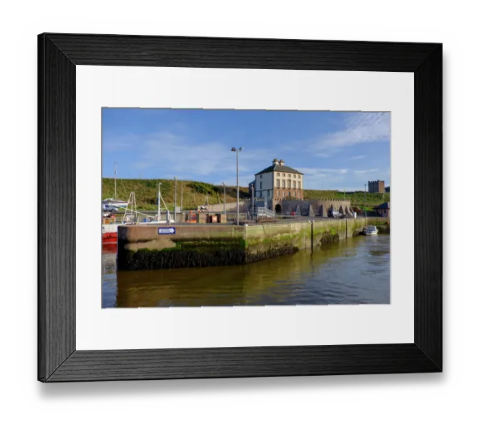 Framed Print : Scotland, Scottish Borders, Eyemouth