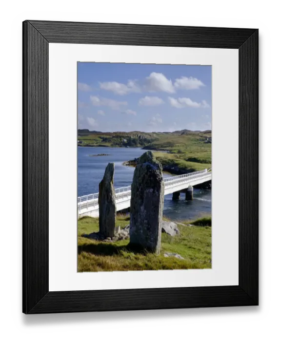 Framed Print : Scotland, Outer Hebrides, Bernera