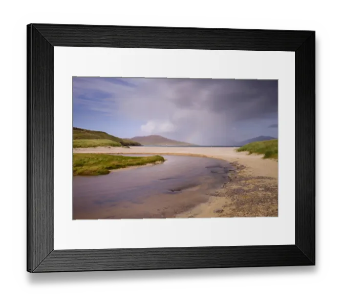 Framed Print : Scotland, The Isle of Harris, Horgabost