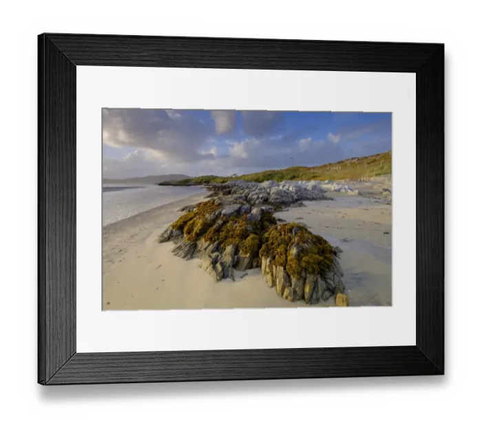 Framed Print : Scotland, The Isle of Harris, Seilebost