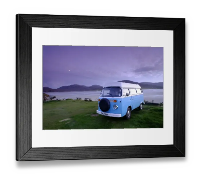 Framed Print : Scotland, The Isle of Harris, Seilebost