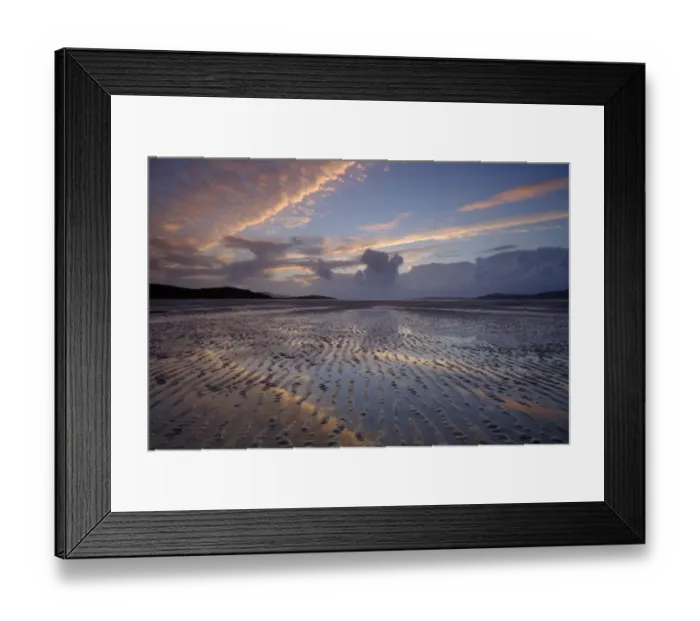 Framed Print : Scotland, The Isle of Harris, Lusketyre Bay