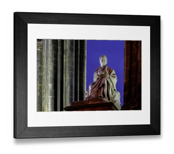 Framed Print : Scotland, Edinburgh, Princes Street Gradens