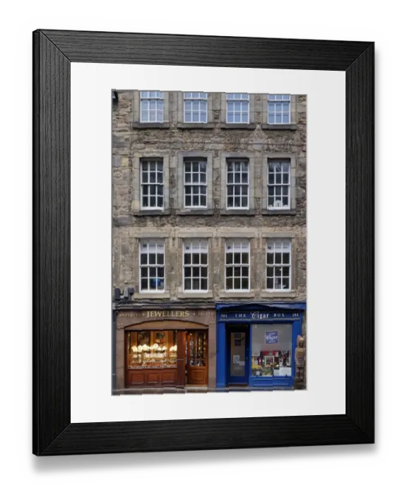 Framed Print : Scotland, Edinburgh, The Royal Mile Framed Print : Scotland, Edinburgh, The Royal Mile