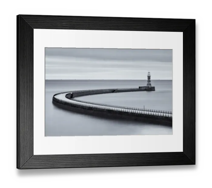 Framed Print : England, Tyne and Wear, Roker Pier