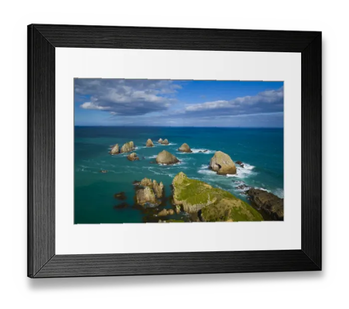 Framed Print : New Zealand, Southland, The Catlins. Nugget Point, located at the northern end of the Catlins coast Framed Print : New Zealand, Southland, The Catlins. Nugget Point, located at the northern end of the Catlins coast