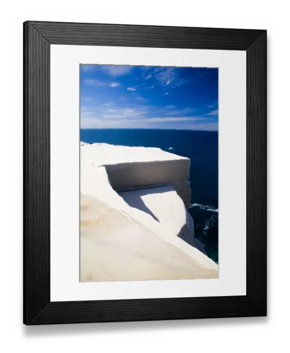 Framed Print : Australia, New South Wales, Royal National Park. Sandstone cliifs overlooking the Pacific Ocean viewed from the Royal National Park Framed Print : Australia, New South Wales, Royal National Park. Sandstone cliifs overlooking the Pacific Ocean viewed from the Royal National Park