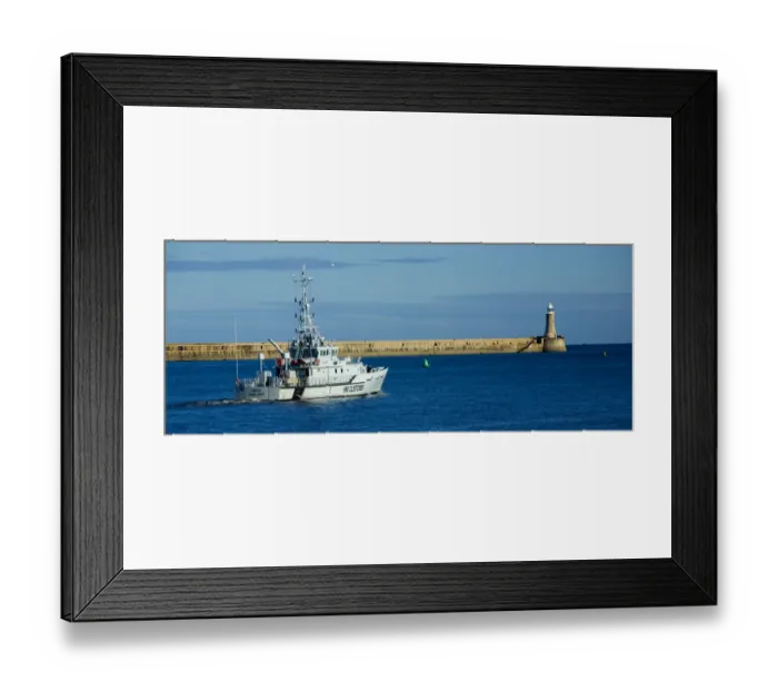 Framed Print : England, Tyne & Wear, South Shields. The HMCC Vigilant, a HM Customs offshore Patrol Vessel Framed Print : England, Tyne & Wear, South Shields. The HMCC Vigilant, a HM Customs offshore Patrol Vessel