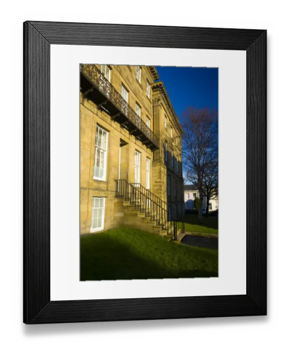 Framed Print : England, Tyne and Wear, Newcastle Upon Tyne. The grand Georgian architecture of Leazes Terrace Framed Print : England, Tyne and Wear, Newcastle Upon Tyne. The grand Georgian architecture of Leazes Terrace