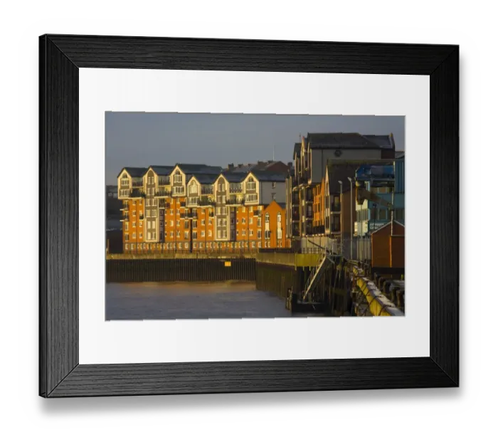 Framed Print : England, Tyne & Wear, North Shields. Apartments on the North Shields Quayside Framed Print : England, Tyne & Wear, North Shields. Apartments on the North Shields Quayside