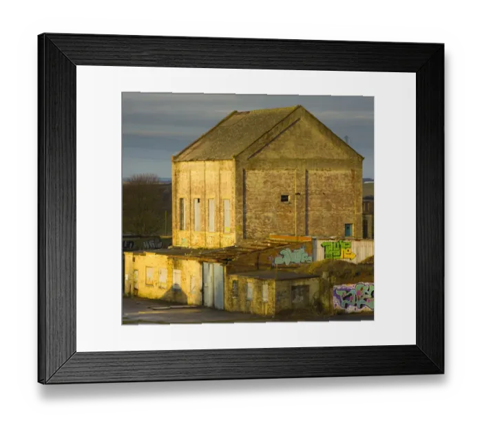 Framed Print : England, Tyne & Wear, East Holywell Colliery. Abandoned buildings from a bygone age - East Holywell Colliery Framed Print : England, Tyne & Wear, East Holywell Colliery. Abandoned buildings from a bygone age - East Holywell Colliery