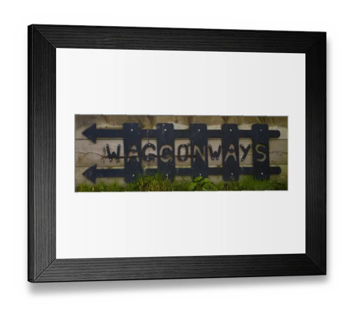 Framed Print : England, Tyne & Wear, Wideopen. The history of the Tyneside Waggonways dates back to the 17th century when they were used to transport coal from the collieries to