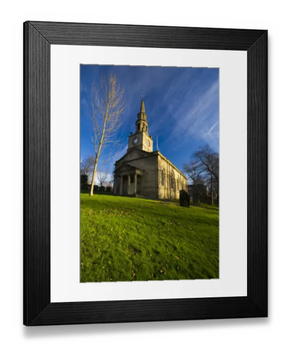 Framed Print : England, Tyne and Wear, Newcastle Upon Tyne. St Anns Church was originally set in fields overlooking the East Quayside. The church became famous for the distribution of hot soup to the unemployed during the winters of 1908 - 1910 by Framed Print : England, Tyne and Wear, Newcastle Upon Tyne. St Anns Church was originally set in fields overlooking the East Quayside. The church became famous for the distribution of hot soup to the unemployed during the winters of 1908 - 1910 by
