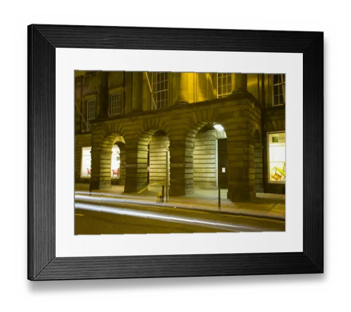 Framed Print : Scotland, Edinburgh, Assembly Rooms. The Assembly Rooms and Music Hall located on George Street