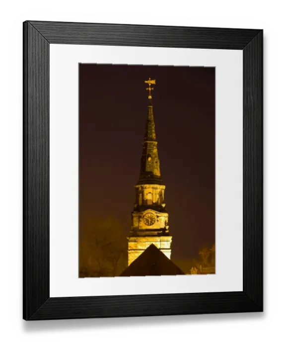 Framed Print : Scotland, Edinburgh, Edinburgh City. Spire of the Church of St. John the Evangelist
