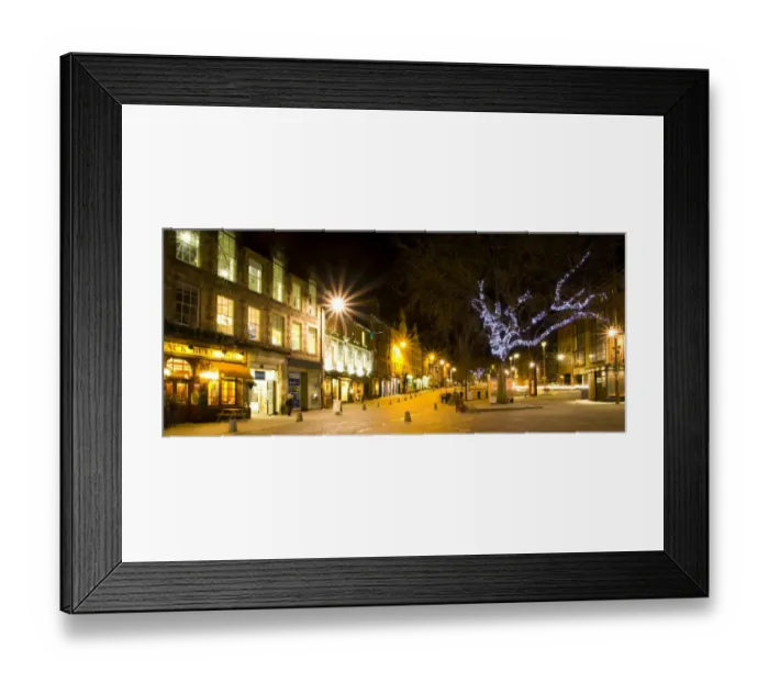 Framed Print : Scotland, Edinburgh, Grassmarket. Taking its name from the cattle markets that were held here