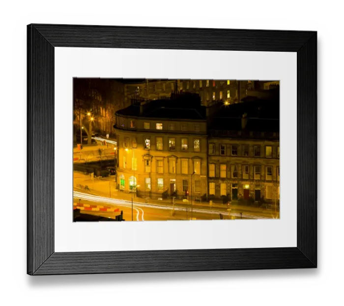 Framed Print : Scotland, Edinburgh, Edinburgh City. Impressive architecture of the buildings in Leopold Place