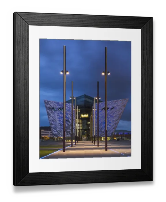 Framed Print : Northern Ireland, Belfast, Titanic Quarter