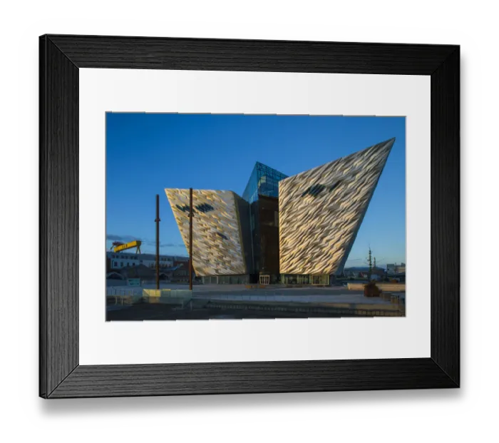 Framed Print : Northern Ireland, Belfast, Titanic Quarter