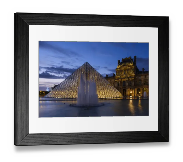 Framed Print : France, Paris, Louvre Museum