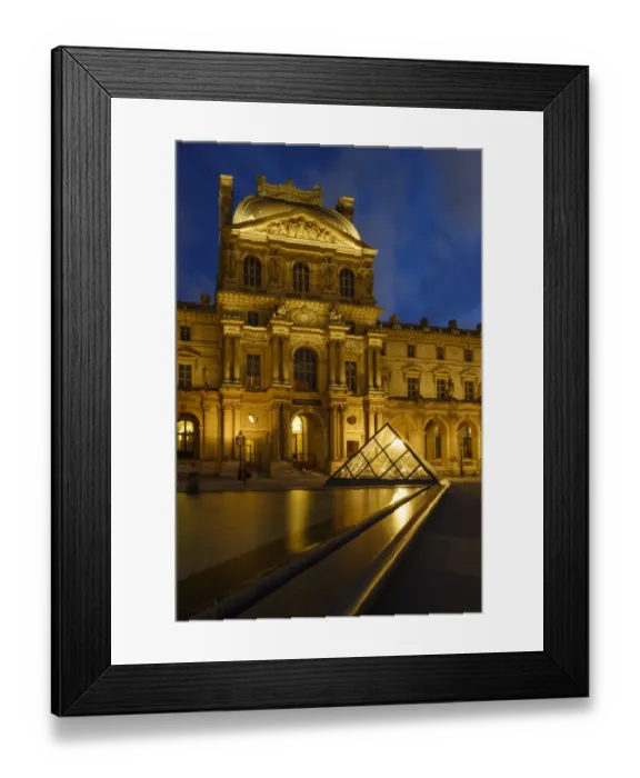 Framed Print : France, Paris, Louvre Museum Framed Print : France, Paris, Louvre Museum