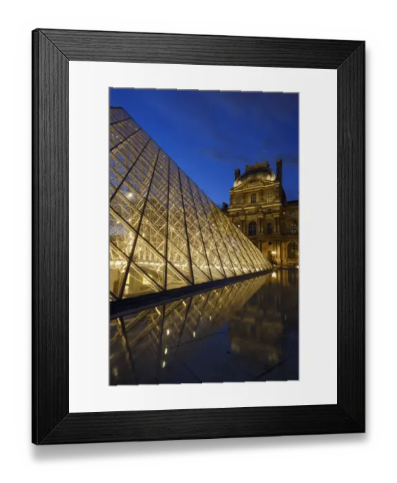 Framed Print : France, Paris, Louvre Museum